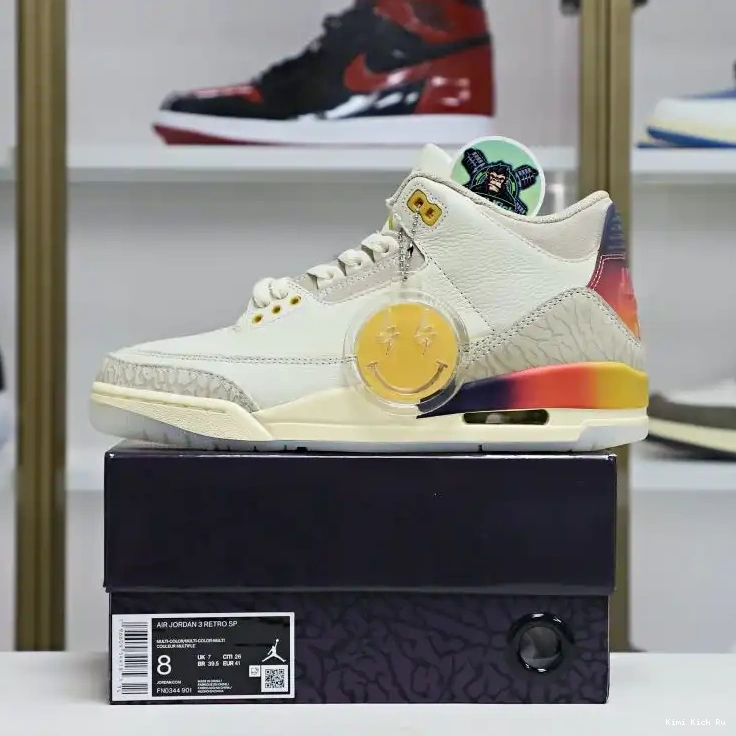 Kimikick Jordan3 JBalvin Jordan x Air 0816